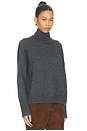 view 2 of 4 Spence Turtleneck Sweater in Charcoal