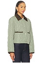 view 3 of 5 Elodie Nina Quilted Jacket in Olive