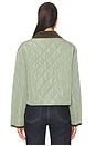 view 4 of 5 Elodie Nina Quilted Jacket in Olive