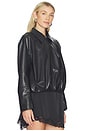 view 3 of 5 Kael Vegan Leather Jacket in Black