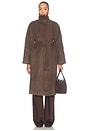view 1 of 4 Genesis Coat in Brown