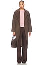 view 2 of 4 Genesis Coat in Brown