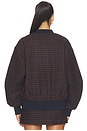 view 5 of 6 BLOUSON SIMONE  in Navy & Brown