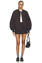 view 6 of 6 BLOUSON SIMONE  in Navy & Brown