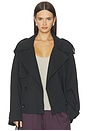 view 2 of 5 GABARDINA CORTA ELEANOR  in Black
