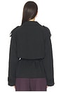 view 5 of 5 GABARDINA CORTA ELEANOR  in Black