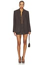 view 6 of 5 Perrin Wool Blend Blazer in Brown