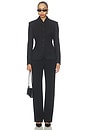 view 5 of 4 Rhea Buttoned Blazer in Black
