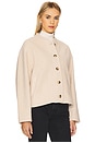 view 3 of 5 CASACO CURTO JULES in Beige
