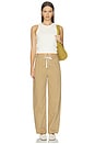 view 5 of 6 PANTALON EDDA  in Mocha