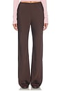 view 1 of 6 Row Satin Pant in Espresso