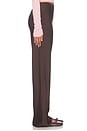view 4 of 6 Row Satin Pant in Espresso