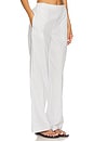 view 2 of 6 Phoebe Pants in White Navy Stripe