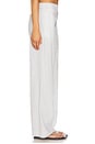 view 3 of 6 Phoebe Pants in White Navy Stripe