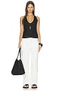 view 5 of 6 PANTALONES EDDA in White