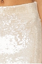 view 6 of 6 Elodie Reed Sequin Mini Skirt in Champagne