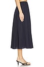 view 3 of 6 Bari Poplin Skirt in Navy