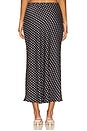 view 4 of 6 Jodie Skirt in Black Ivory Dot