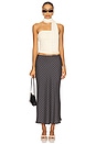 view 5 of 6 Jodie Skirt in Black Ivory Dot