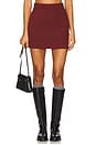 view 1 of 6 Elodie Sana Sweater Mini Skirt in Red Dahlia