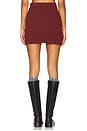 view 4 of 6 Elodie Sana Sweater Mini Skirt in Red Dahlia