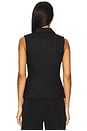 view 3 of 4 Mila Linen Vest in Black