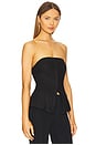 view 2 of 4 Reyes Strapless Top in Black