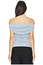 view 3 of 4 Archie Top in Light Blue