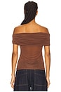 view 3 of 4 Fred Top in Brown