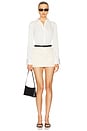 view 4 of 4 Elodie Josephine Shirt in Ivory