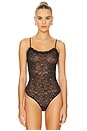 view 2 of 5 Elodie Clara Lace Bodysuit in Black