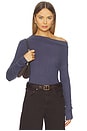 view 1 of 5 Elodie Emma Top in Blue