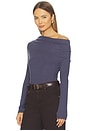 view 3 of 5 Elodie Emma Top in Blue