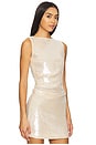 view 2 of 5 Elodie Reed Sequin Top in Champagne