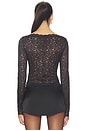 view 3 of 4 Alma Lace Top in Black