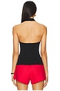 view 3 of 4 Effie Halter Knit Tank Top in Black
