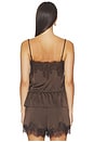 view 3 of 5 Diora Top in Chocolate Brown