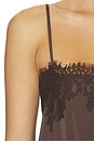 view 5 of 5 Diora Top in Chocolate Brown