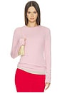 view 1 of 5 Lou Long Sleeve Tee in Pink