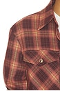 view 7 of 6 CHEMISE HENRIETTA  in Mauve & Brown