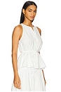 view 2 of 4 BLUSA DE POPELINE WREN in White
