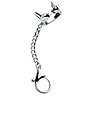 view 1 of 1 Bra Top Lighter Cover Keychain in Silver