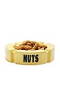 view 1 of 3 Nuts Or Butts Ceramic Ashtray in Banana