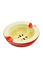 view 3 of 3 Seeded Ashtray in Red Apple