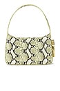 view 2 of 5 Burn Collection Shoulder Bag in Green Python