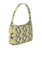 view 4 of 5 Burn Collection Shoulder Bag in Green Python