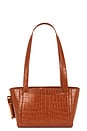 view 1 of 4 Mini Burn Tote in Chestnut