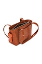 view 4 of 4 Mini Burn Tote in Chestnut