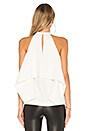 view 3 of 4 TOP MANCHES FENDUES KIMONO in White
