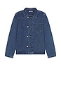 view 5 of 5 Avail Jacket in Plain Stone Wash